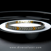 Sergente Brown Hematit Taş Erkek Bileklik