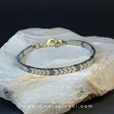 Sergente Hematit Taş Erkek Bileklik