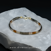 Castello Hematit Taş Erkek Bileklik