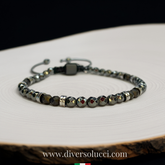 Moschettiere Hematit Taş Bileklik