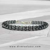 Armonia Hematit Taş Erkek Bileklik