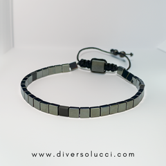 Robusto Hematit Taş Erkek Bileklik